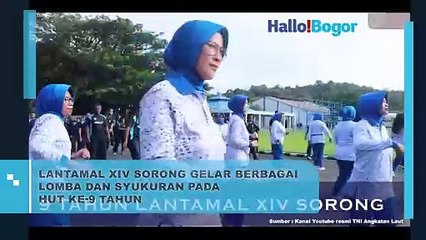 Meriahkan HUT Ke-9, Lantamal XIV Sorong Gelar Lomba dan Syukuran Bersama Prajurit