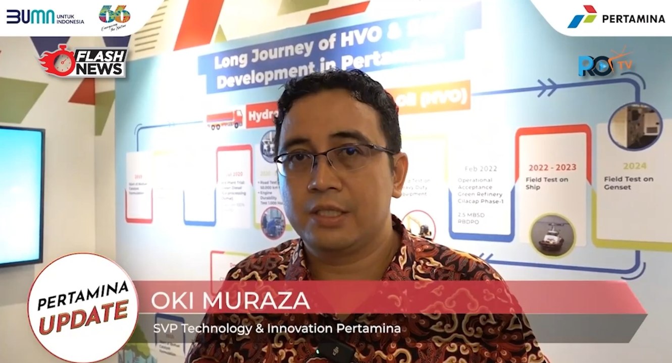 Produk Energi Terbarukan HVO dan SAF Inovasi Pertamina