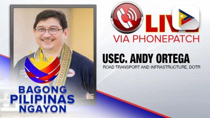 Скачать видео: Panayam kay DOTr Road Transport and Infrastructure Usec. Andy Ortega tungkol sa PUV operators mula sa iba't ibang panig ng bansa na nais umatras sa Public Transport Modernization Program