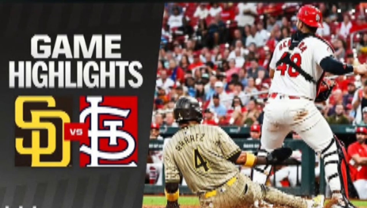 Padres vs Cardinals Game highlights (8-26-24)