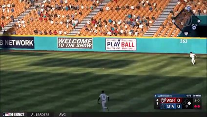 HOFBL Season 2: Nationals @ Marlins (6/7) Scherzer, Sanchez battle in a close contest