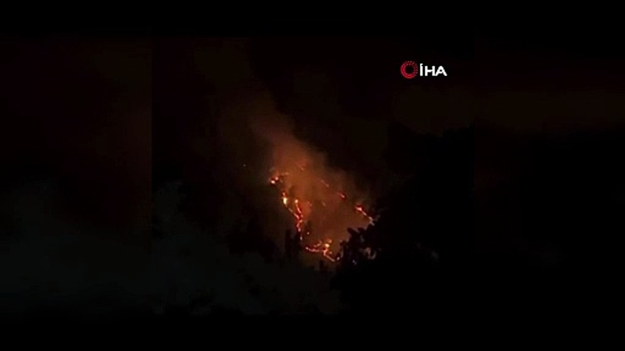 Bursa’da çıkan orman yangını 12 saat sonra kontrol altına alındı