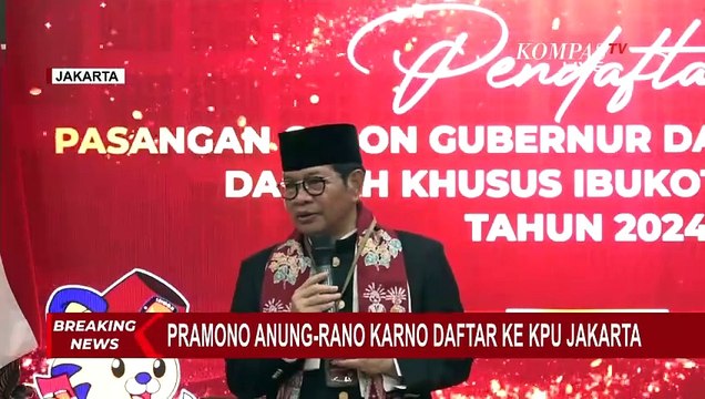 Pramono Anung Ungkap Komunikasinya dengan Presiden Jokowi: Beliau Dorong Saya Maju Pilgub Jakarta