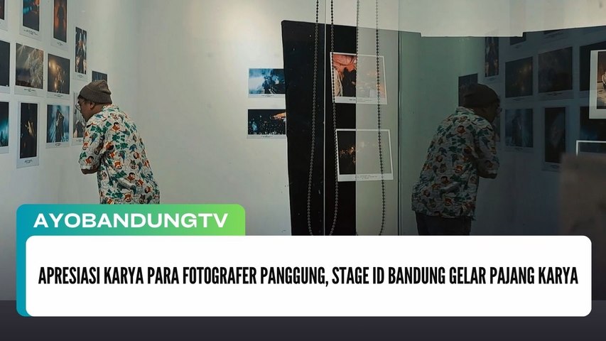 Apresiasi Karya Para Fotografer Panggung, Stage ID Bandung Gelar Pajang Karya