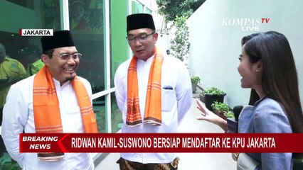 Pasangan Rido Alias Ridwan Kamil-Suswono Bawa Visi 'Jakarta Maju Sebagai Kota Global'