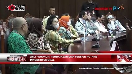 MK Gelar Sidang Pengujian Material UU Jabatan Notaris