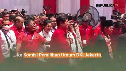 Pramono - Rano Akui tak Menduga Maju di Pilkada Jakarta