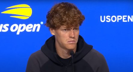 Tennis - US Open 2024 - Jannik Sinner : "I cannot control the players’ reaction"