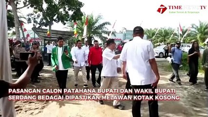 PASANGAN CALON PATAHANA BUPATI DAN WAKIL BUPATI SERDANG BEDAGAI DIPASTIKAN MELAWAN KOTAK KOSONG