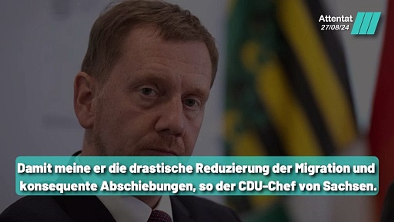 Kretschmer und Söder fordern härtere Abschiebungen