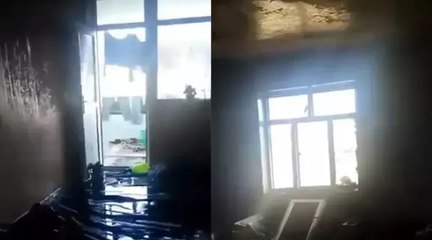 Aldatıldığını öğrenince evi ateşe verdi