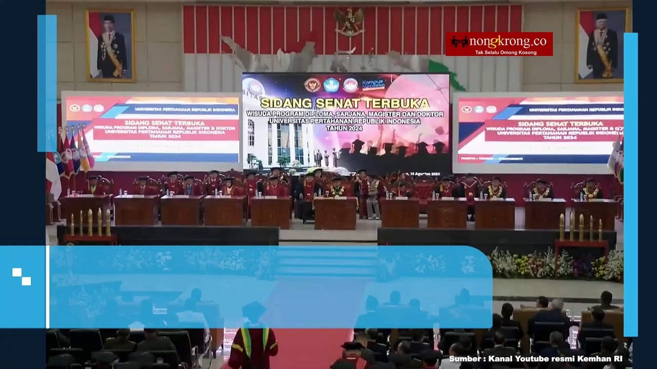 Simpati Prabowo Saat Hadiri Wisuda Unhan