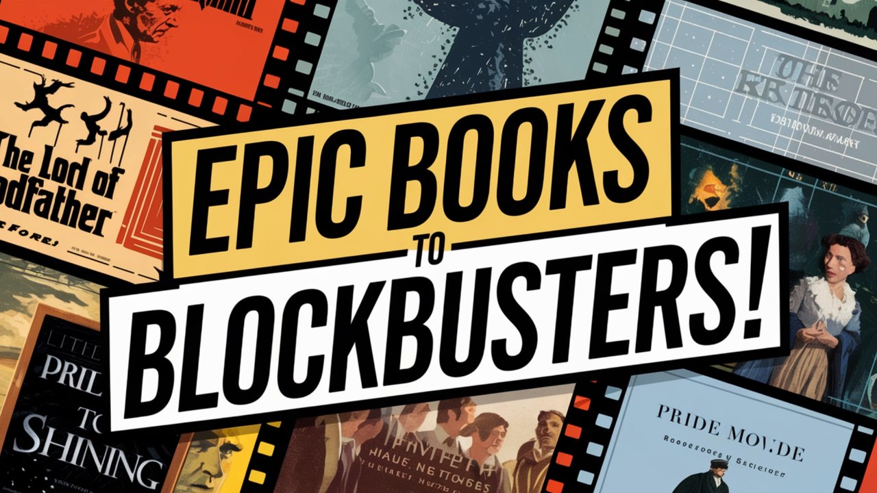 From Page To Screen: 10 Iconic Novels Turned into Hollywood Blockbusters | Epic Book Echoes