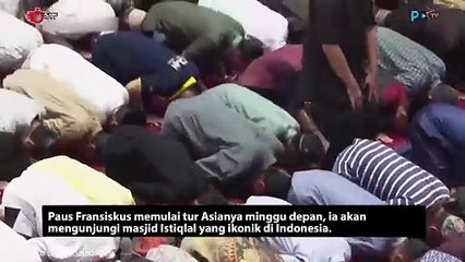 Imam Agung masjid ikonik Indonesia menyambut kunjungan Paus Fransiskus yang akan datang