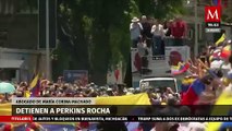 Arrestan en Venezuela a Perkins Rocha, aliado de María Corina Machado