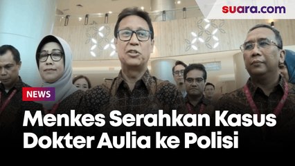Pastikan Ada Perundungan Dokter Aulia, Menkes Budi Serahkan Investigasi ke Polisi