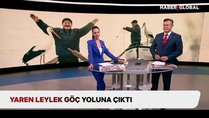 Yaren leylek göç yoluna çıktı