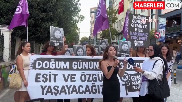 Eylem Sevilen için eylem yapıldı