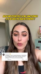 Mon employeur peut-il me sanctionner si je ne vais pas aux afterworks ?