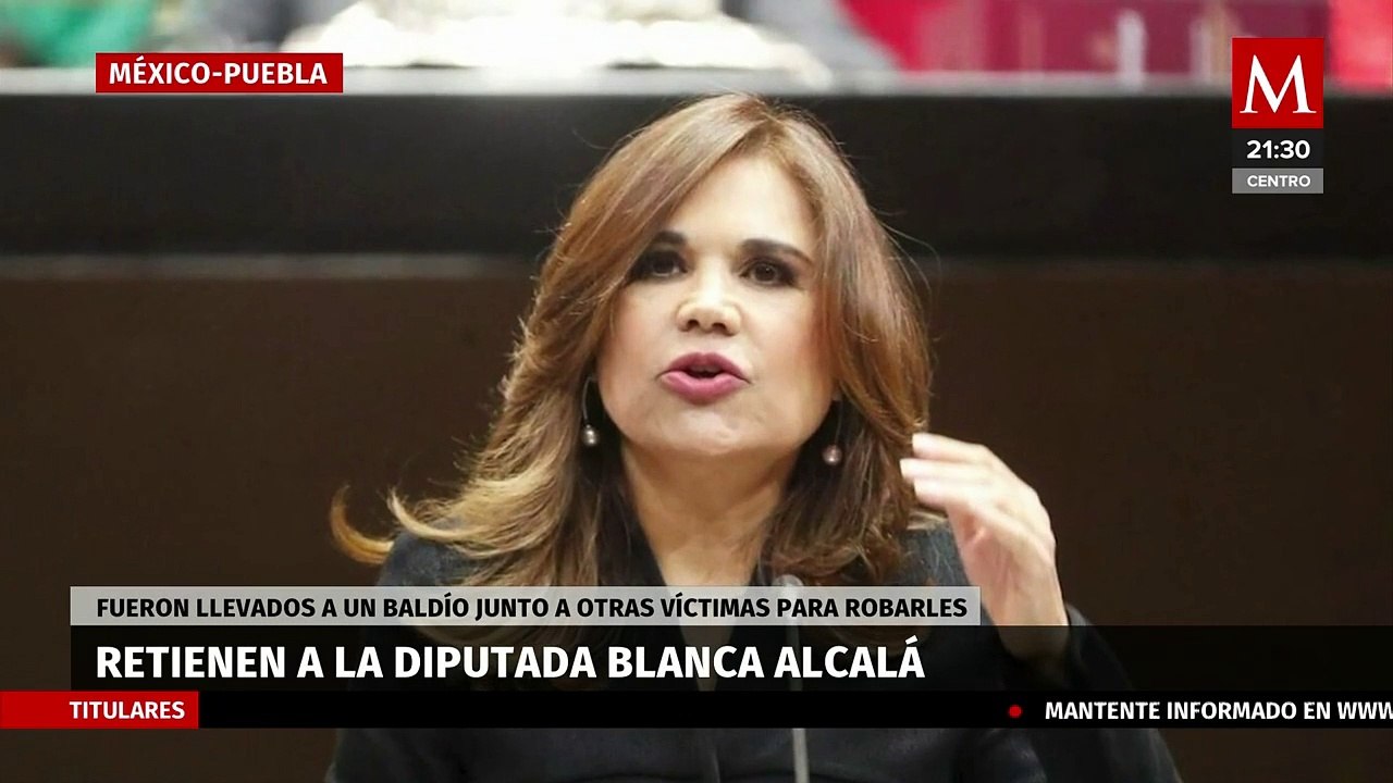 Retienen a Blanca Alcalá en la autopista México-Puebla; PRI pide reforzar seguridad