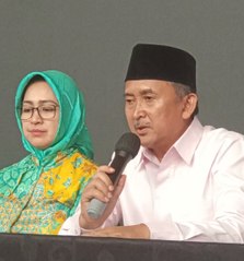 Airin Rachmi Diany dan Ade Sumardi Daftar sebagai Calon Gubernur dan Wakil Gubernur Banten di KPU Provinsi Banten