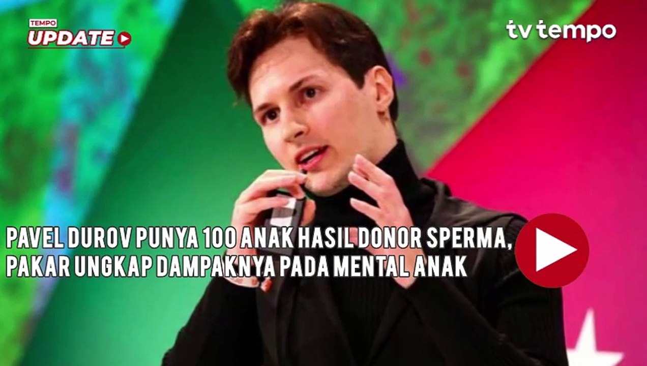 Pavel Durov Punya 100 Anak Hasil Donor Sperma, Pakar Ungkap Dampaknya pada Mental Anak
