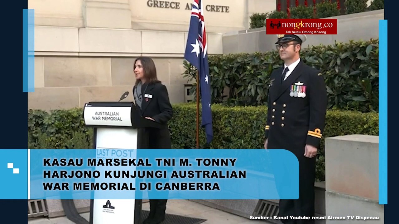 KASAU Marsekal TNI Kunjungi Australian War Memorial