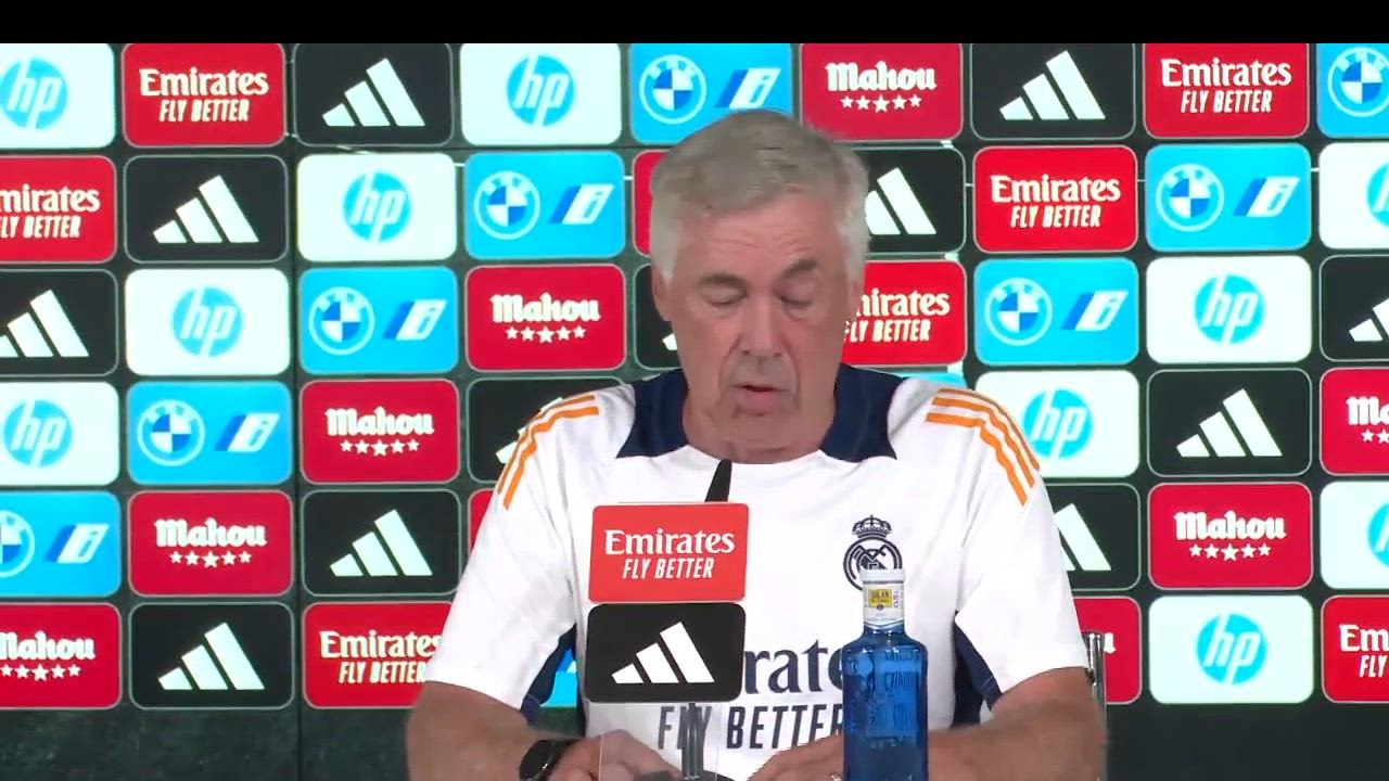 Ancelotti, rueda de prensa previa a Las Palmas vs. Real Madrid