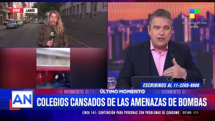 Lanús: colegios denuncian amenazas de bomba