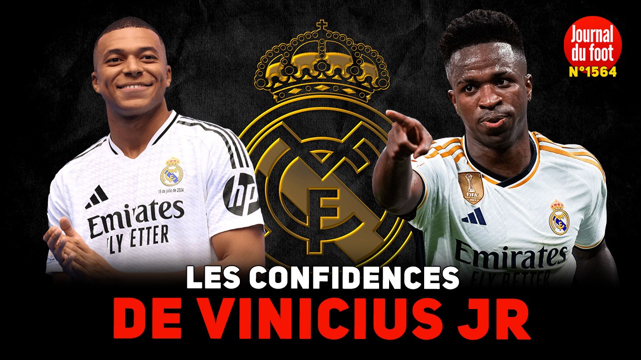 Mercato et ARABIE SAOUDITE, Kylian MBAPPÉ... les confidences CASH de VINICIUS Jr !
