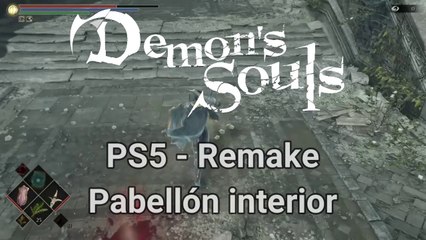 Demons Souls Remake PS5 Pabellón interior