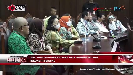 MK GELAR SIDANG UJI MATERIIL UU JABATAN NOTARIS