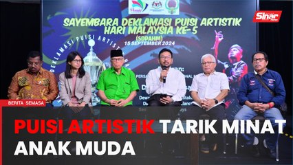 Sayembara deklamasi puisi artistik usaha julang martabat pemuisi
