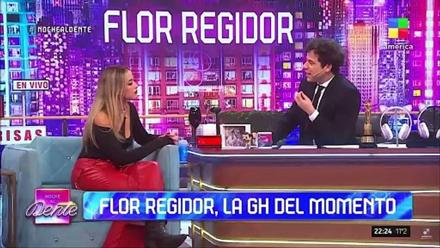 La reacción de Florencia Regidor cuando Fer Dente le preguntó por la infidelidad de Nico Grosman con Lucía Maidana