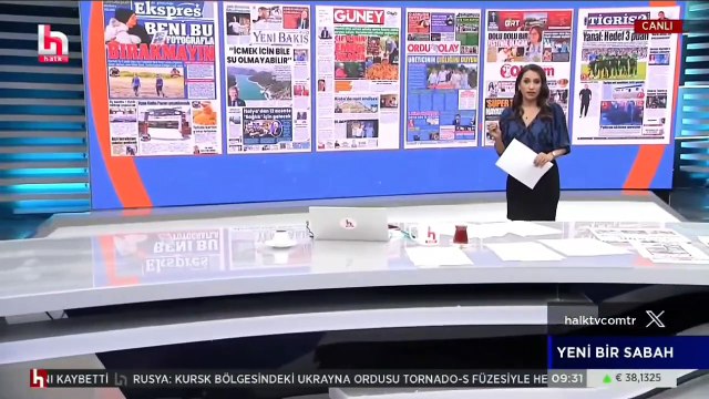 Gazetemiz @ekspreshaber_ 'in BENİ BU FOTOĞRAFLA BIRAKMAYIN manşeti GÖZDE ŞEKER ile Yeni Bir Sabah programında.