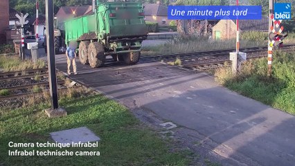 Accident entre un TGV et un tracteur près de Tournai en Belgique