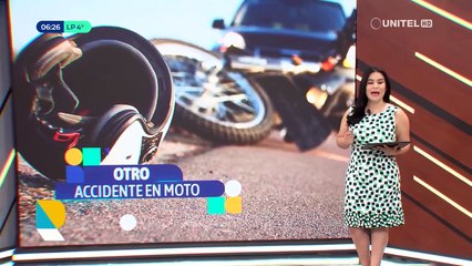 Video: Motociclista sale expulsado tras impactar de frente con un vehículo en Quillacollo