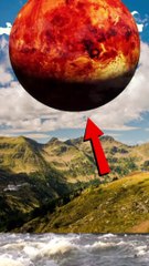 Cosmic collision VFX universe  planets falling / VFX MAGIC / TRENDING SHORT MAGIC
