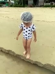 "Tiny Triumphs: Baby's First Big Moment!"