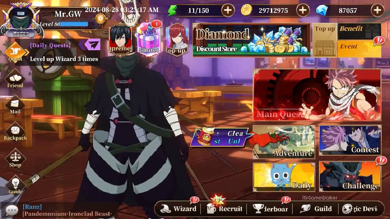 Fairy Tail: Fierce Fight Gameplay (Android/IOS) [No Commentary] Tower of Heaven