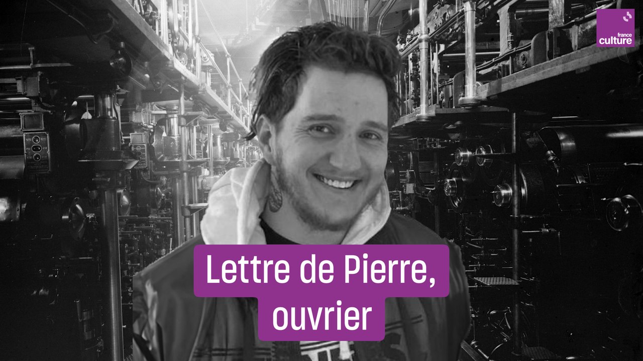 La lettre de Pierre Gwiazdzinski, ouvrier