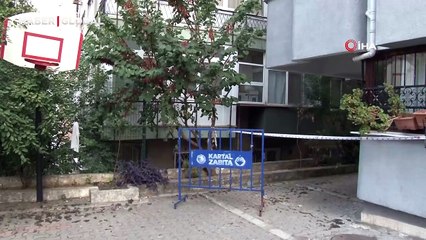 İstanbul'un binaları dökülmeye devam ediyor: Kartal'da 6 katlı apartmanın balkonu çöktü