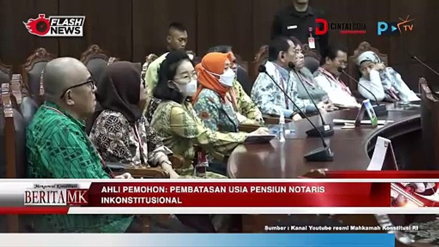 Sidang MK Bahas Pengujian Materiil UU Jabatan Notaris, Tantangan dan Implikasinya