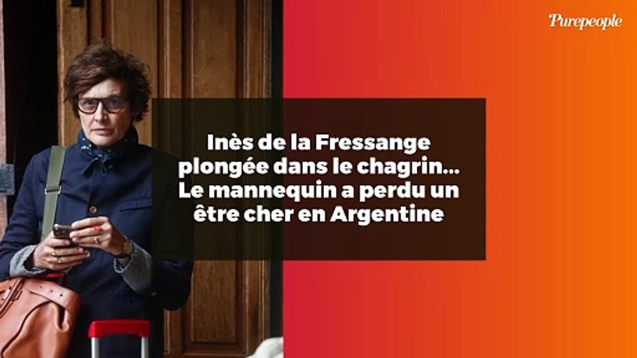 Inès de la Fressange plongée dans le chagrin... Le mannequin a perdu un être cher en Argentine