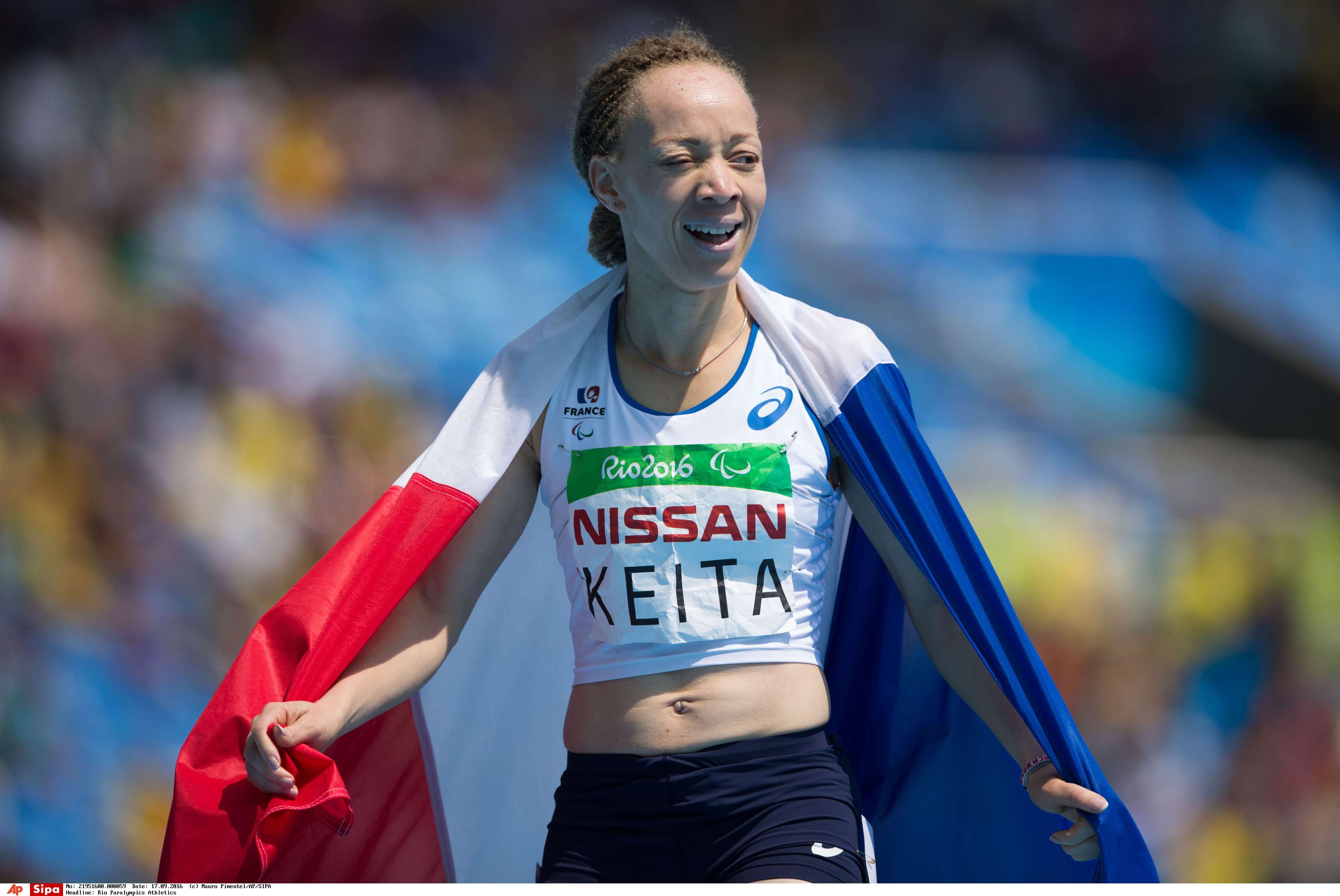 Qui est Nantenin Keita, porte-drapeau de la délégation paralympique française ?