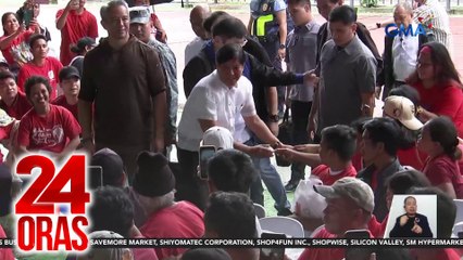 Mga mangingisda at pamilya sa Cavite na naapektuhan ng oil spill, hinatiran ng tulong | 24 Oras