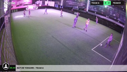 But de Yohann - Team A