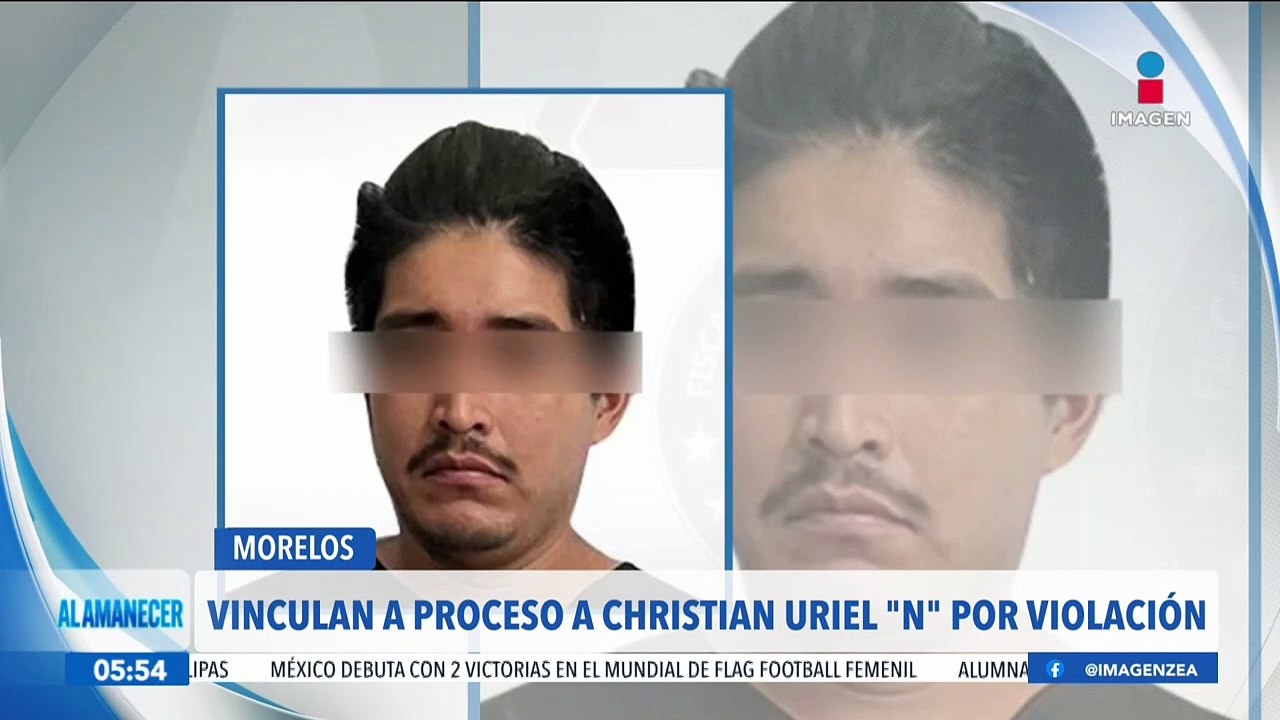Vinculan a proceso a Christian Uriel "N" por el presunto delito de violación