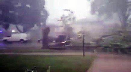 Storms wreak havoc in Des Plaines; Video courtesy of Brian Schmidt
