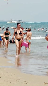 Side beach walks a cool day enjoy life beach summer